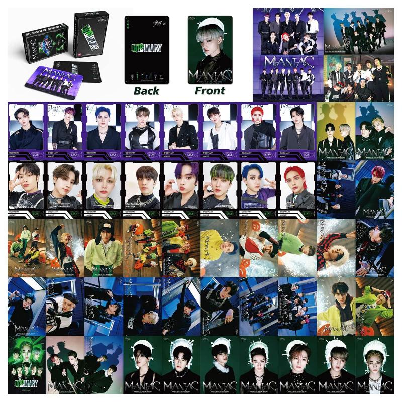 KPOPBP, 3 pacotes/165 unidades de cartões fotográficos Stray Kids